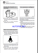 Takeuchi TB108 Compact Excavator Operators Manual (AB5E012)