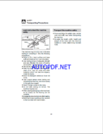 Takeuchi TB125, TB135, TB145 Crawler Excavator Operators Manual (AG4E029)