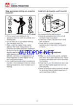 Takeuchi TB210R Mini Excavator Operators Manual (AB8EN023)