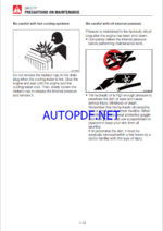 Takeuchi TB225 Mini Excavator Operators Manual (AD8EN017)