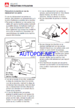 Takeuchi OPERATORS MANUAL TB230 AE8F900 SN 130000003-(FRENCH)