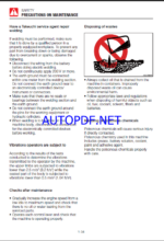 Takeuchi TB230 Mini Excavator Operators Manual (AE8E012)