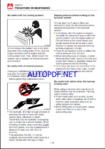 Takeuchi TB230 Mini Excavator Operators Manual (AE8E908)