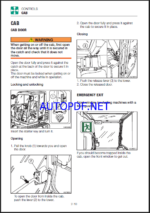 Takeuchi TB235-2 Mini Excavator Operators Manual (AE9EN021)