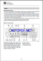Takeuchi TB1140 Hydraulic Excavator Operators Manual (AN0E004)