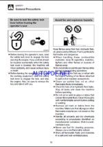 Takeuchi TB1140 Hydraulic Excavator Operators Manual (AN1E000)