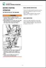Takeuchi TB1140 Series 2 Hydraulic Excavator Operators Manual (AN3E902)