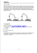 Takeuchi TKB52-S Hydraulic Hammer Operators Manual