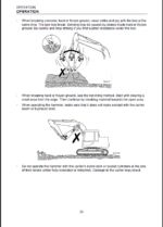 Takeuchi TKB802-S Hydraulic Hammer Operators Manual