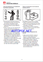 Takeuchi OPERATORS MANUAL TB250-2 AK8FR015 SN 125100005-(FRENCH)