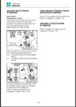 Takeuchi TB240 Mini Excavator Operators Manual (AG9E013)