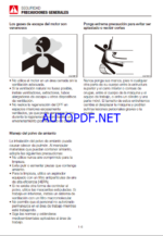 Takeuchi OPERATORS MANUAL TB257FR AJ4ES013 SN 158400007-(SPANISH)