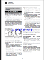 Takeuchi OPERATORS MANUAL TB175 AL7F001 SN 175301106- (FRENCH)