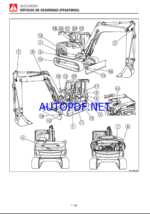 Takeuchi OPERATORS MANUAL TB290 AM3S016 SN 185100001-(SPANISH)