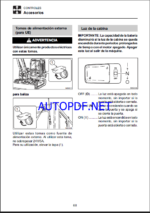 Takeuchi OPERATORS MANUAL TB1140 AN0F003 SN 51400007-(FRENCH)