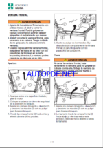Takeuchi OPERATORS MANUAL TB1140-2 AN3S002 SN 514400229-(SPANISH)