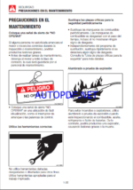 Takeuchi OPERATORS MANUAL TCR50-2 AAA0ES012 SN 305400002-(SPANISH) (1)