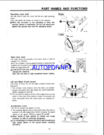Takeuchi TB007 Compact Excavator Operators Manual (OB4-108E0)