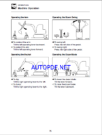 Takeuchi TB014, TB016 Crawler Excavator Operators Manual (AC4E023)