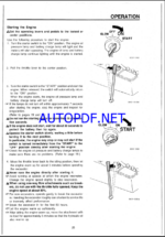 Takeuchi TB015 Compact Excavator Operators Manual (OC3-106E0)