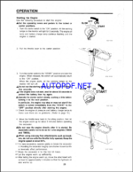 Takeuchi TB020, TB030, TB035 Compact Excavator Operators Manual (OE3-313E0)