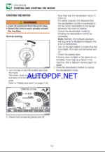 Takeuchi TB20e Electric Power Mini Excavator Operators Manual (AC9EN016)