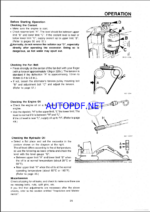 Takeuchi TB045 Compact Excavator Operators Manual (OK2-107E1)