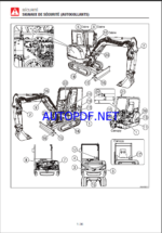 Takeuchi OPERATORS MANUAL TB230 AE8F010 SN 130000605-(FRENCH)