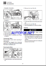 Takeuchi TB138FR, TB153FR, TB180FR Hydraulic Excavator Operators Manual (AL5E004)