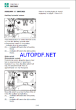 Takeuchi TB225 Mini Excavator Operators Manual (AD8EN017)