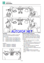 Takeuchi TB228, TB235, TB250 Mini Excavator Operators Manual (AG7EN032)
