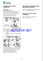 Takeuchi TB240 Mini Excavator Operators Manual (AG9E013)