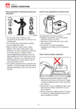 Takeuchi TB260 Mini Excavator Operators Manual (AQ0E019)