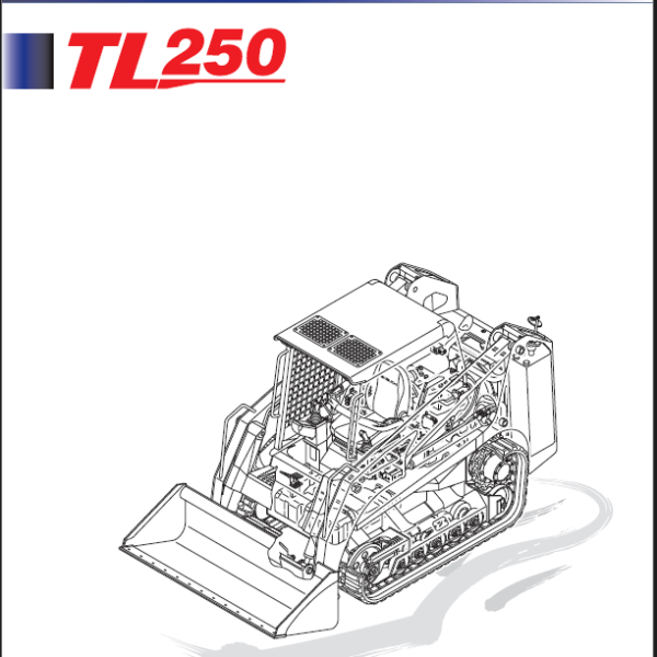 Takeuchi TL250 Track Loader Parts Manual (BU3Z007-8-0)
