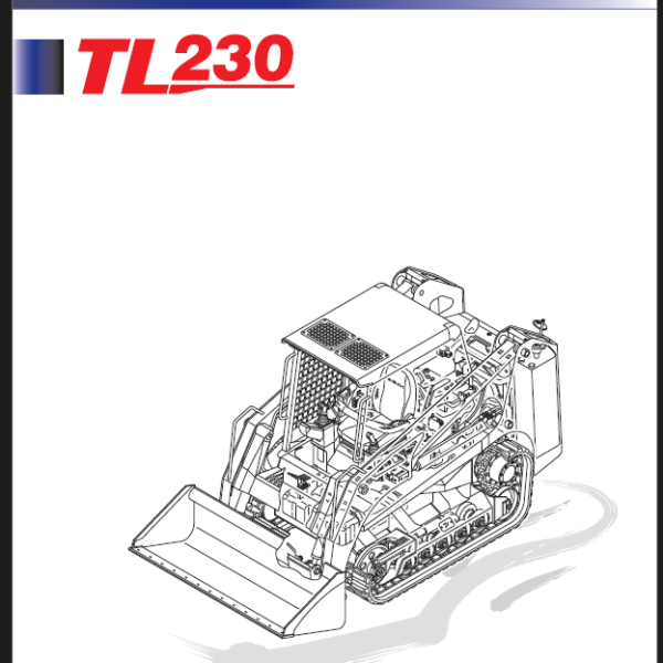 Takeuchi TL230 Track Loader Parts Manual (BU5Z005-6-0)