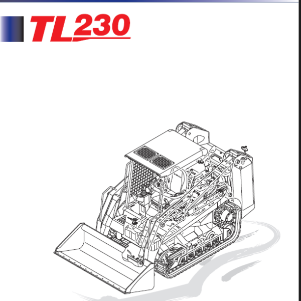 Takeuchi TL230 Track Loader Parts Manual (BU1Z007-8-0)