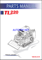 Takeuchi TL220 Track Loader Parts Manual (BU0Z004-4-0)