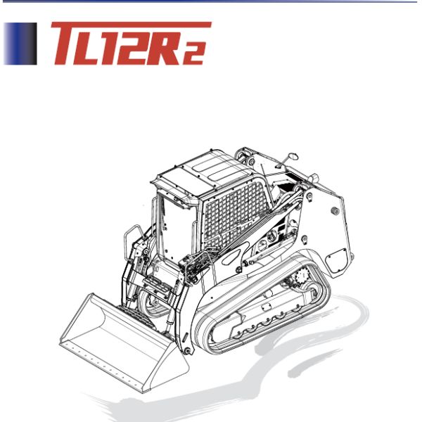 Takeuchi TL12R2 Track Loader Parts Manual (BR1Z016-0-0)