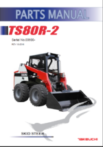 Takeuchi TS80R-2 Skid Steer Parts Manual (LTS80R2003)