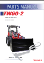 Takeuchi TW60-2 Wheel Loader Parts Manual (8068979)