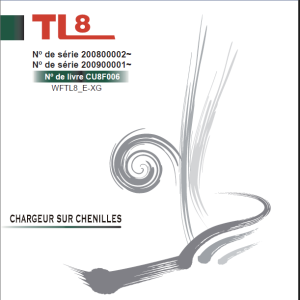 Takeuchi WORKSHOP MANUAL TL8 CU8F006 SN 200800002-(FRENCH)