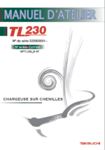 Takeuchi WORKSHOP MANUAL TL230 CU1F002 SN 223000001-(FRENCH)