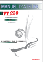 Takeuchi WORKSHOP MANUAL TL230 CU1F002 SN 223000001-(FRENCH)
