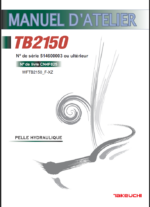 Takeuchi WORKSHOP MANUAL TB2150 CN4F025 SN 514600003-(FRENCH)
