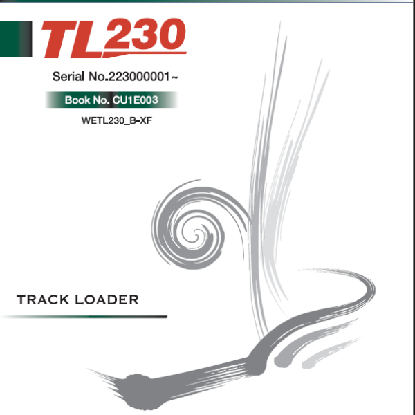 Takeuchi TL230 Track Loader Workshop Manual (CU1E003)