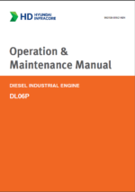 Develon DL06P Diesel Industrial Engine Operation and Maintenance Manual (950106-015014EN)