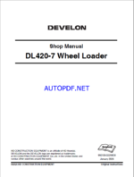 Develon DL420-7 Wheel Loader Shop Manual (950106-02250)
