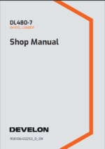 Develon DL480-7 Wheel Loader Shop Manual (950106-02252_D_EN)