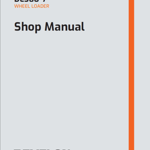 Develon DL380-7 Wheel Loader Shop Manual (950106-02249_D_EN)