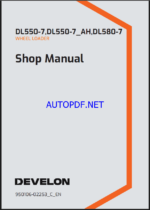 Develon DX19Z-7K Mini Excavator Shop Manual (950106-04110_A_EN)